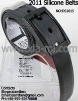 2011 Silicone Belt, 100% Silicone, Rubber Belt, Plastic Belt