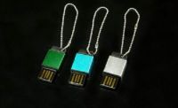 Sell mini slim necklace Usb flash disk