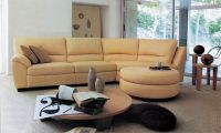 leather sofa