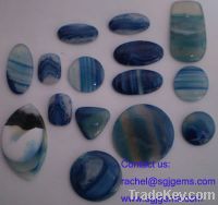 Sell  banded  agate-high quality gemstone cabochons, tumbled stones,