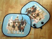 Nylon Mesh Car Side Sun Shade (Dogs)