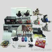 Sell Tattoo Kit 8 Machines Gun 7 Color Inks Power Supply Needles Set