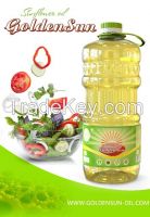 Refined sunflower oil country origin of Ukraine . T.M.GoldenSun