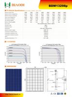 Soar PV Module(BDM13298p), poly-crystalline silicon cell modules