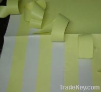 Sell back slit adhesive paper