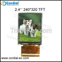 2.4 Inch 240x320TFT LCD MODULE CT024BHJ15, optional with resistive touchscreen