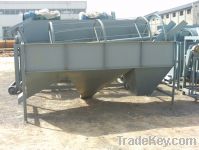 Rotary drum sieve bolter for fertilizer equipment