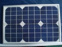 Sell 15W/18V monocrystalline silicon solar panel