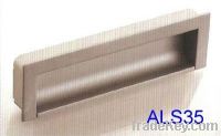 Sell recessed metal furniture handle ALS35