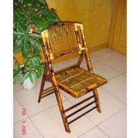 bamboo folding chair for party events