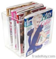 Sell clear acrylic brochure holder/magazine holder/leaflet holder