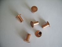 Sell semi-tubular copper rivets 8x15mm