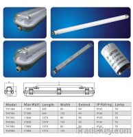 T8A IP65  fluorescent light fixture