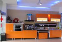 Kitchen Cabinet - Gloss Orange Lacquer