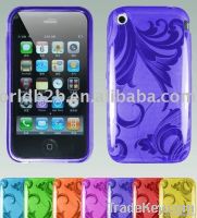 Sell Director Iphone 3g 3gs Flower Tpu Case [DT-82308]