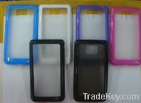 Sell PC+TPU Two-Tone Crystal Case for S2 i9100 Case(DT-80507)