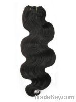 Sell machine made hair weft