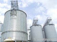 Sell  Flat Bottom Steel Silos for Grain Storage