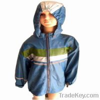 Sell waterproof children rain jacket