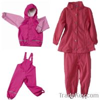 Sell children rain suit