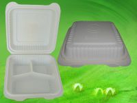 Sell Biodegradable Three-cell Lunch Box (HY-04)