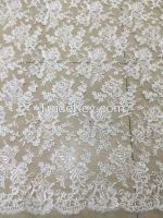 Sale Beautiful corded bridal dress lace fabric Top quality