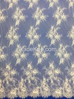 Sale High quality Wedding dress party dress lace fabric different colors