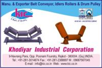 To offer to Sell conveyor Roller, Idlers, Belts & Pulley.