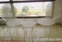 Outdoor Furniture Steel / Iron Dining Set
