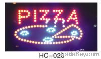 Pizza Animated & Flashing LED Sign