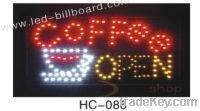 Coffee Open LED Sign Board