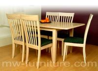 Sell rubber wood dining set from Malaysia