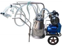 Trolly milking machine for Goat