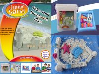 Sell Lunar sand, take sand home and play, mold, shape it
