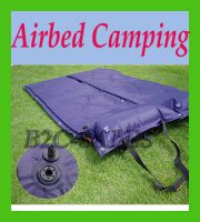 Self Inflatable Mattresses Sleeping Camping Mat Pad Blue