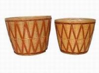 Sell bamboo basket, craft,gift,textile,bamboo knitting needle