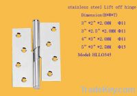 Sell stainless steel lift off hinge