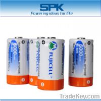 FUJICELL Ni-MH Rechargeable Battery C6000mAh