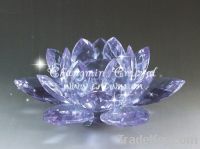 Sell Crystal Lotus Candle Holder