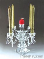 Sell Large Crystal Candle Holder