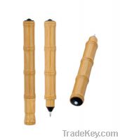 Sell Promotional Bamboo Led/Laser Highlighter Ball Pen