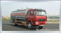 Sell steyr singler axle chemical liquid truck