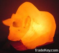 Rock Salt Buffalo Lamps