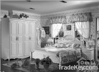 Sell Wooden Bedroom Furniture / Wooden Bed (YF-J605)