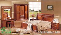 European solid wood bedroom furniture YF-M218