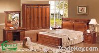 Solid Wooden bedroom Furniture/European Bedroom Furniture YF-M219