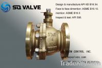 brass one pieces ball valve