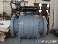 Sell Carbon Steel Trunion Mounted Ball Valve