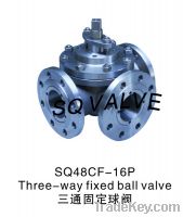 Sell Three way fixed ball valve