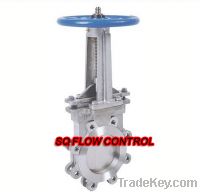 Sell knife gate valve Hastelloy body and trim